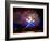 Fireworks after Gretzky Lit the Olympic Cauldron at the Opening Ceremonies of the 2010 Winter Games-null-Framed Photographic Print