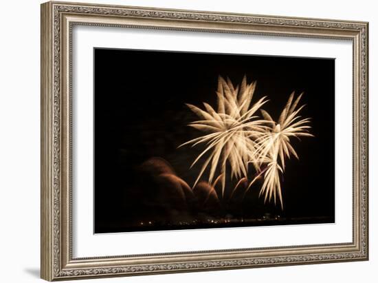 Fireworks at Havasu II-George Johnson-Framed Photographic Print