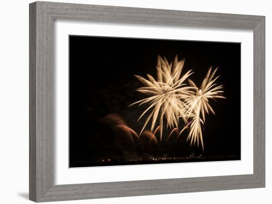 Fireworks at Havasu II-George Johnson-Framed Photographic Print