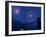 Fireworks at Kauffman Stadium, Kansas City, Missouri-Charlie Riedel-Framed Photographic Print