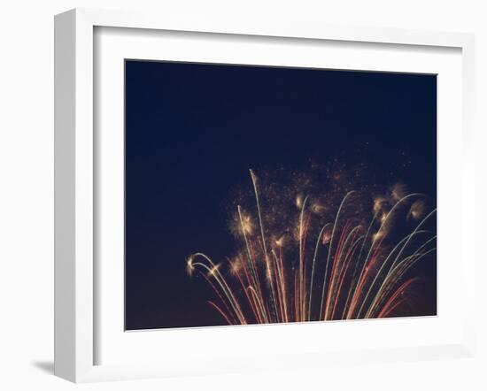 Fireworks Celebrating the 4th of July, Miami, Florida, USA-Angelo Cavalli-Framed Photographic Print