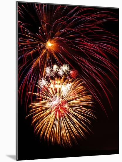Fireworks Display-Brad Lewis-Mounted Photographic Print