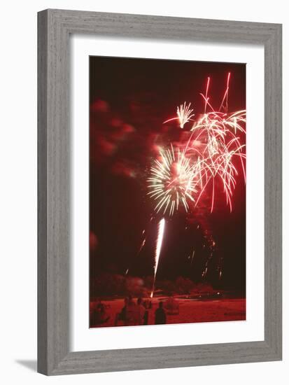 Fireworks Display-Magrath Photography-Framed Photographic Print