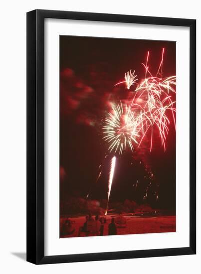Fireworks Display-Magrath Photography-Framed Photographic Print