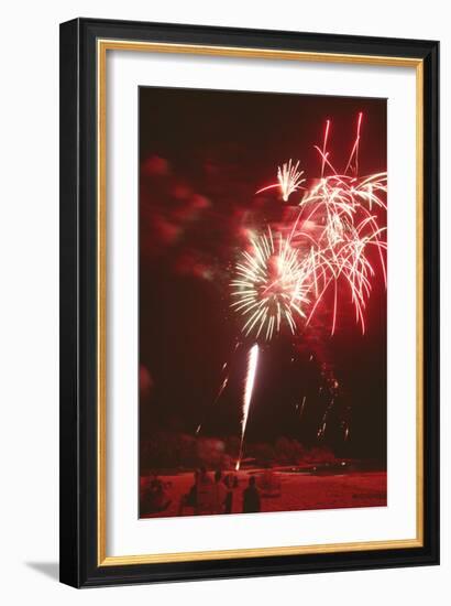 Fireworks Display-Magrath Photography-Framed Photographic Print