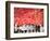 Fireworks Explode Over the White House-null-Framed Photographic Print