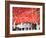 Fireworks Explode Over the White House-null-Framed Photographic Print