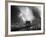 Fireworks over the Brooklyn Bridge-Bettmann-Framed Photographic Print