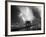 Fireworks over the Brooklyn Bridge-Bettmann-Framed Photographic Print