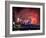 Fireworks over the South Bank, London, England, United Kingdom-Charles Bowman-Framed Photographic Print