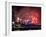 Fireworks over the South Bank, London, England, United Kingdom-Charles Bowman-Framed Photographic Print