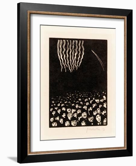 Fireworks (Scene from the April 1900 World's Fair in Paris), 1901-Félix Vallotton-Framed Giclee Print