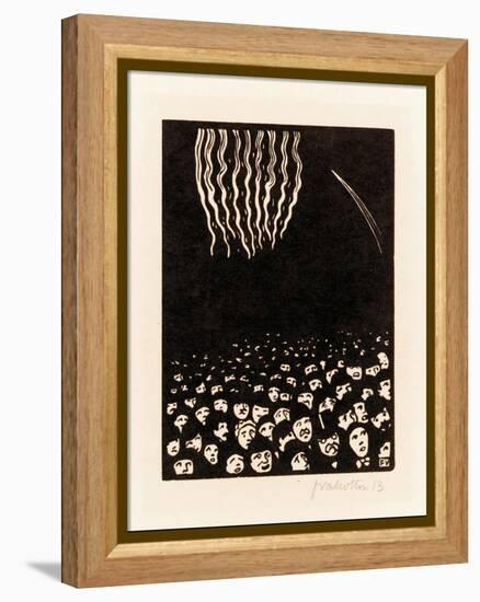 Fireworks (Scene from the April 1900 World's Fair in Paris), 1901-Félix Vallotton-Framed Premier Image Canvas