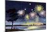 Fireworks Show - Jack & Jill-Wilmer H. Wickham-Mounted Giclee Print