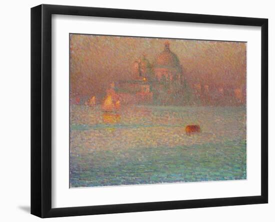 Fireworks. Winter Morning in Venice, 1907-Henri Eugene Augustin Le Sidaner-Framed Giclee Print