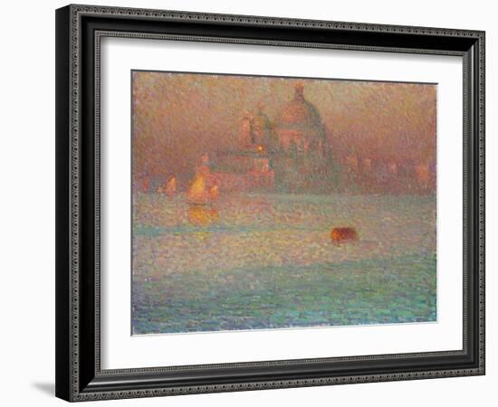 Fireworks. Winter Morning in Venice, 1907-Henri Eugene Augustin Le Sidaner-Framed Giclee Print