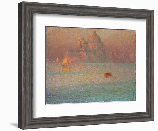 Fireworks. Winter Morning in Venice, 1907-Henri Eugene Augustin Le Sidaner-Framed Giclee Print