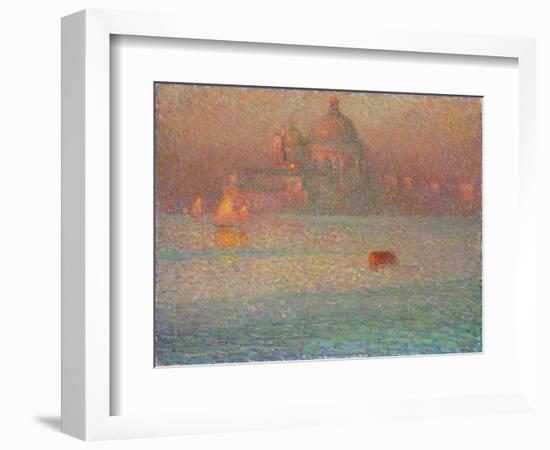 Fireworks. Winter Morning in Venice, 1907-Henri Eugene Augustin Le Sidaner-Framed Giclee Print