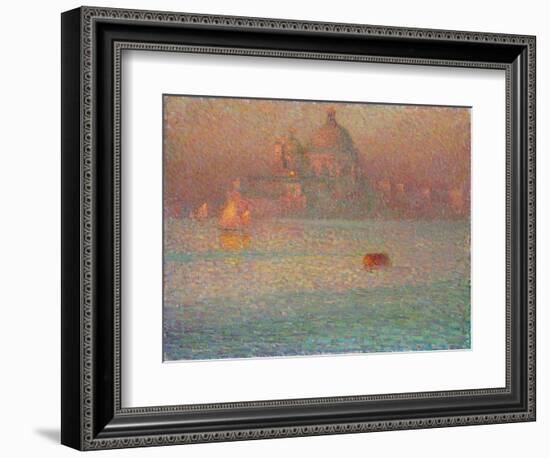 Fireworks. Winter Morning in Venice, 1907-Henri Eugene Augustin Le Sidaner-Framed Giclee Print