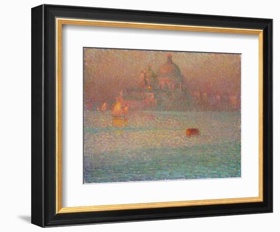 Fireworks. Winter Morning in Venice, 1907-Henri Eugene Augustin Le Sidaner-Framed Giclee Print