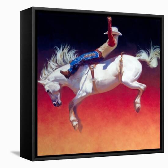 Fireworks-Julie Chapman-Framed Stretched Canvas