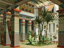 Ancient Egyptian Palace Interior, 1888-Firmin Didot-Framed Giclee Print