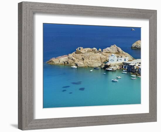 Firopotamos, Milos, Cyclades Islands, Greek Islands, Aegean Sea, Greece, Europe-Tuul-Framed Photographic Print