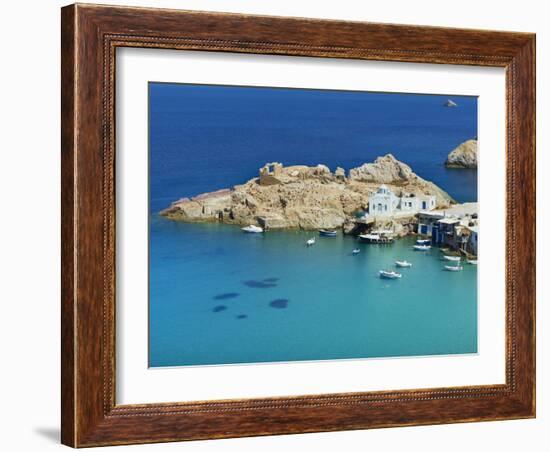 Firopotamos, Milos, Cyclades Islands, Greek Islands, Aegean Sea, Greece, Europe-Tuul-Framed Photographic Print