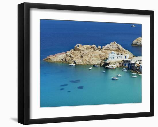 Firopotamos, Milos, Cyclades Islands, Greek Islands, Aegean Sea, Greece, Europe-Tuul-Framed Photographic Print