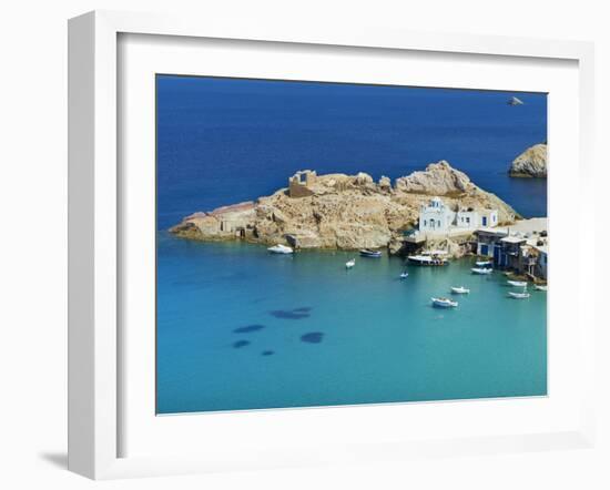 Firopotamos, Milos, Cyclades Islands, Greek Islands, Aegean Sea, Greece, Europe-Tuul-Framed Photographic Print