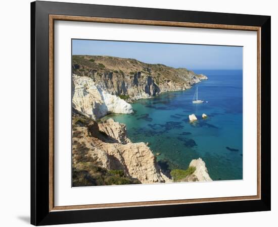 Firopotamos, Milos, Cyclades Islands, Greek Islands, Aegean Sea, Greece, Europe-Tuul-Framed Photographic Print