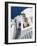 Firostefani, Santorini, Cyclades, Greek Islands, Greece, Europe-Papadopoulos Sakis-Framed Photographic Print