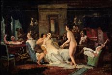 Eve-Of-The-Wedding Party in a Bath, 1885-Firs Sergeevich Zhuravlev-Framed Giclee Print