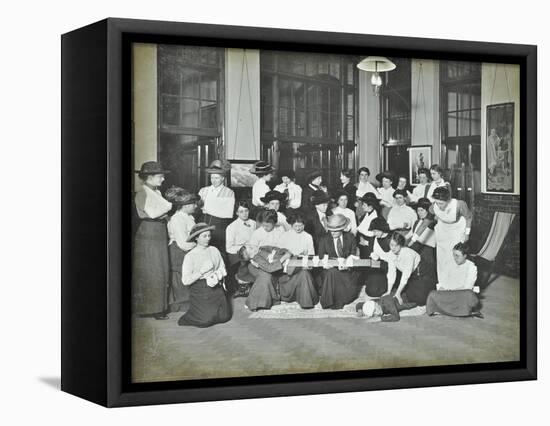 First Aid Class for Women, Montem Street Evening Institute, London, 1913-null-Framed Premier Image Canvas