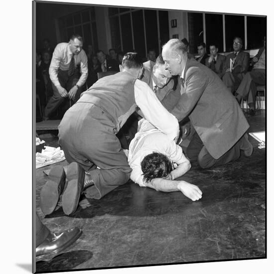 First Aid Competition, Mexborough, South Yorkshire, 1961-Michael Walters-Mounted Photographic Print