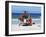 First Aid Medical Helicopter Lands on the Beach, South Africa, Africa-Yadid Levy-Framed Photographic Print