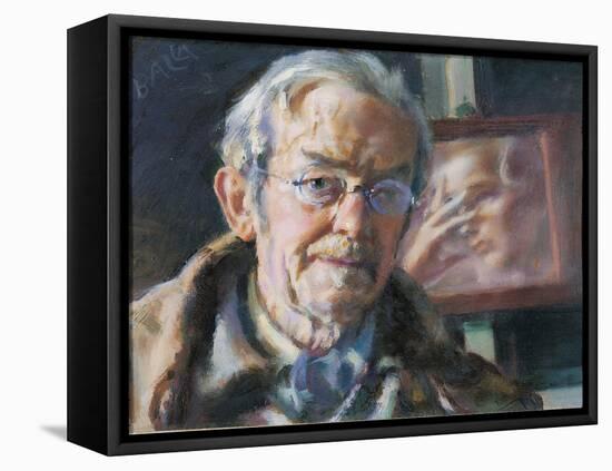 First and Last Thoughts (Self Portrait)-Giacomo Balla-Framed Premier Image Canvas