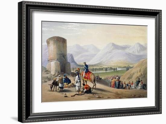 First Anglo-Afghan War 1838-1842-James Atkinson-Framed Giclee Print