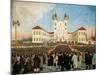 First Assembly in Blaj for Recognition of Principality of Transylvania, Romania-null-Mounted Giclee Print
