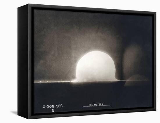 First Atomic Explosion on July 16-null-Framed Stretched Canvas