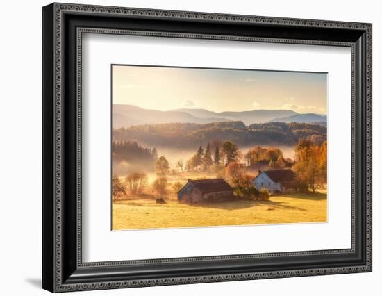 First Autumn Morning-Philippe Sainte-Laudy-Framed Photographic Print