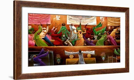 First Baptist Choir-Frank Morrison-Framed Art Print