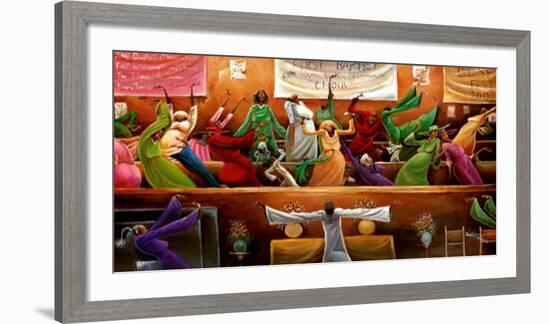 First Baptist Choir-Frank Morrison-Framed Art Print