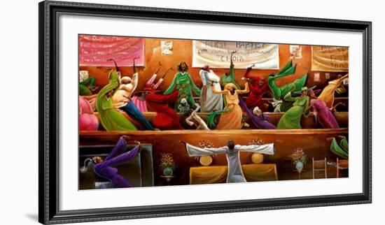 First Baptist Choir-Frank Morrison-Framed Art Print