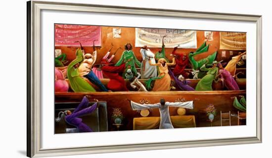 First Baptist Choir-Frank Morrison-Framed Art Print