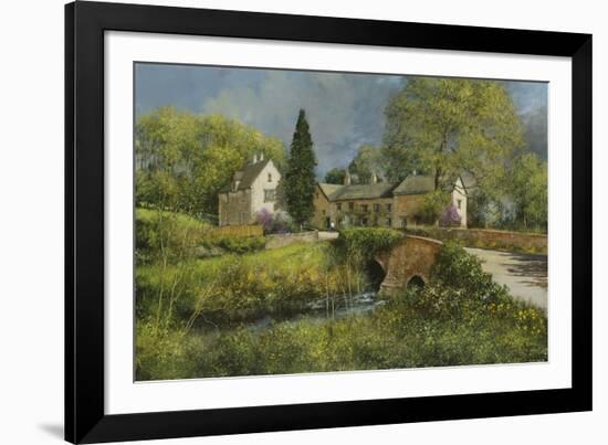 First Blossom, Cotswolds-Clive Madgwick-Framed Giclee Print