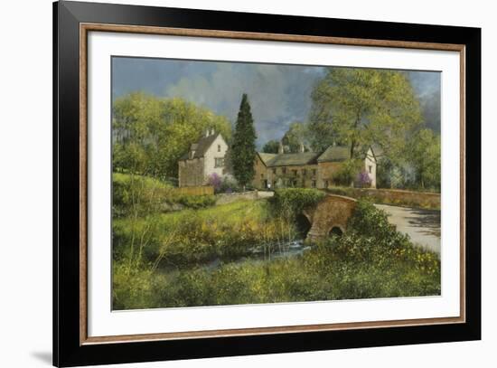 First Blossom, Cotswolds-Clive Madgwick-Framed Giclee Print