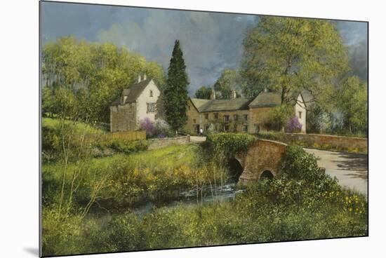 First Blossom, Cotswolds-Clive Madgwick-Mounted Giclee Print