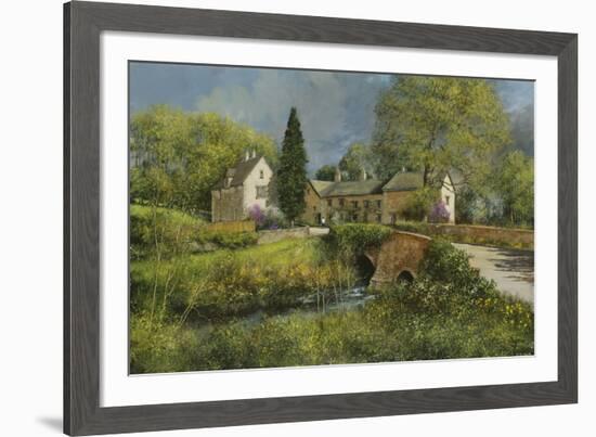 First Blossom, Cotswolds-Clive Madgwick-Framed Giclee Print