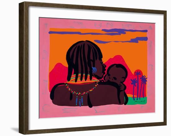 First Born-Gerry Baptist-Framed Giclee Print